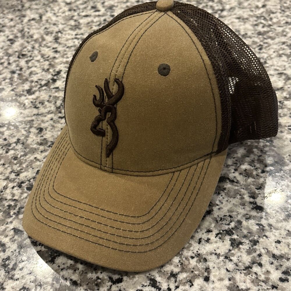 Browning Men's Mesh Back Snapback Cap - One Size Fits All